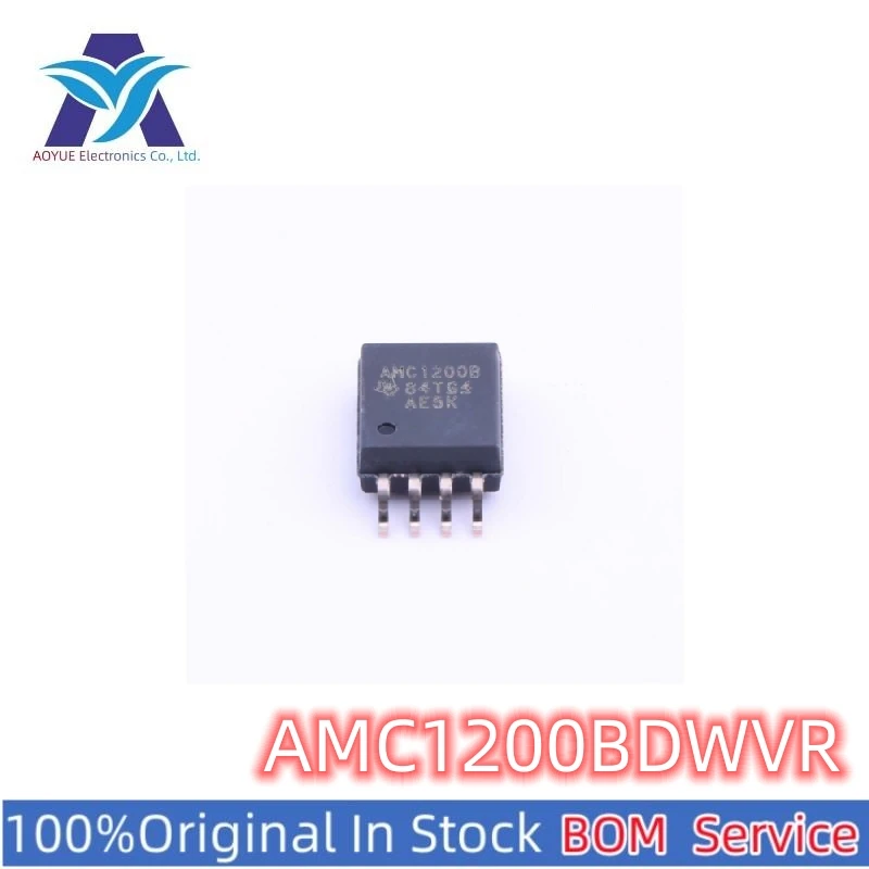 New Original Stock IC Electronic Components  AMC1200BDWVR AMC1200B SOIC-8 Single channel isolation amplifier chip