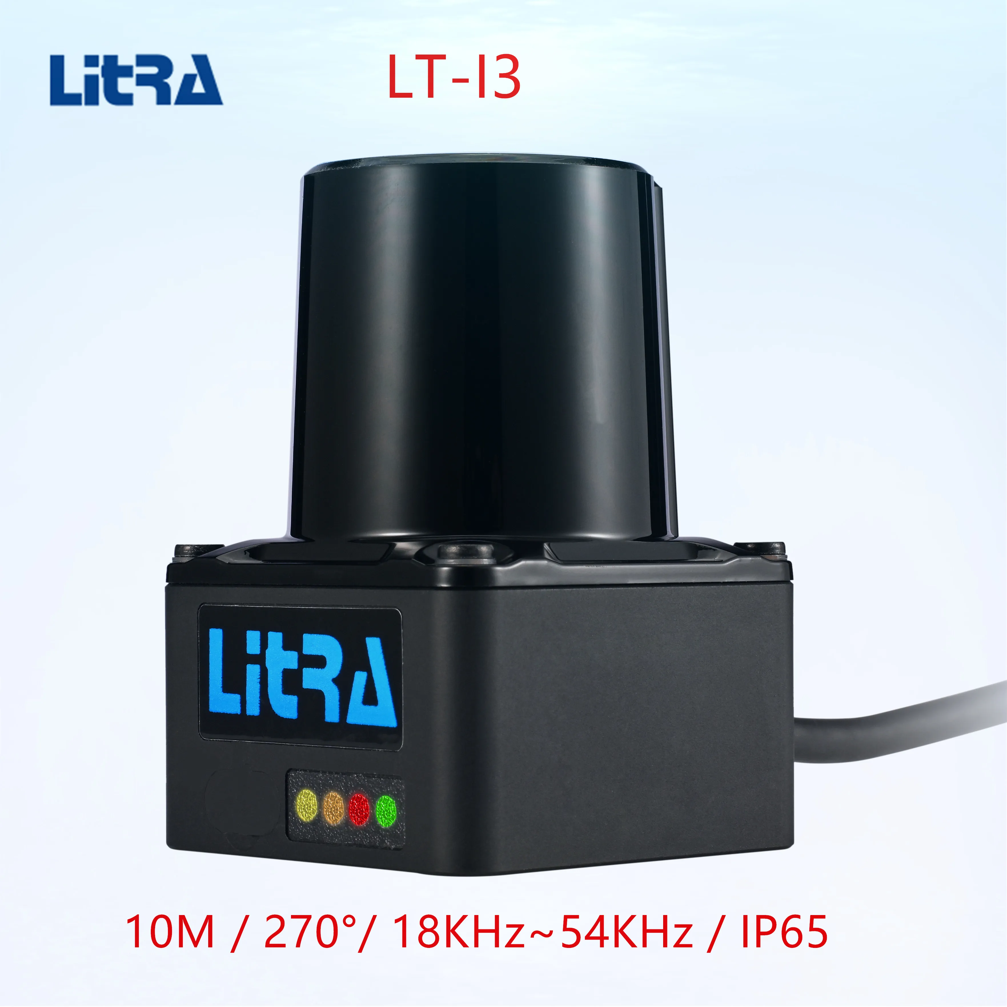 

LT-I3 Industrial Obstacle Avoidance Lidar 270° Scanning Angle 64 Independent Channels Robot AGV Navigation Obstacle Avoidance