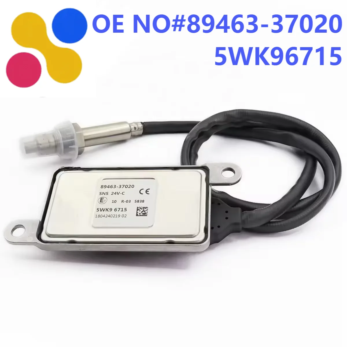 

89463-37020 5WK9 6715 Совершенно новый датчик оксида азота NOx 5WK96715 для грузовика Hino Toyota Detroit Inlet 8946337020 89463 37020