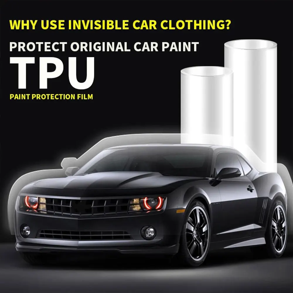 Quality High Stretchable Transparent TPU matte clear PPF 60X152CM Car Vinyl Wrap Paint Protection Film for car Trim Motorcycle