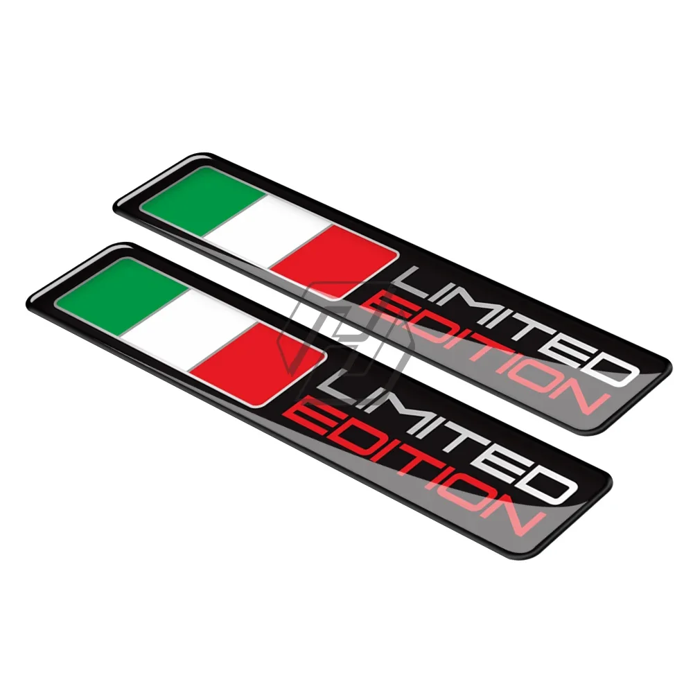 3D Italy Limited Edition Sticker Italia Flag Decals Case for Car Decals PIAGGIO VESPA Aprilia Ducati