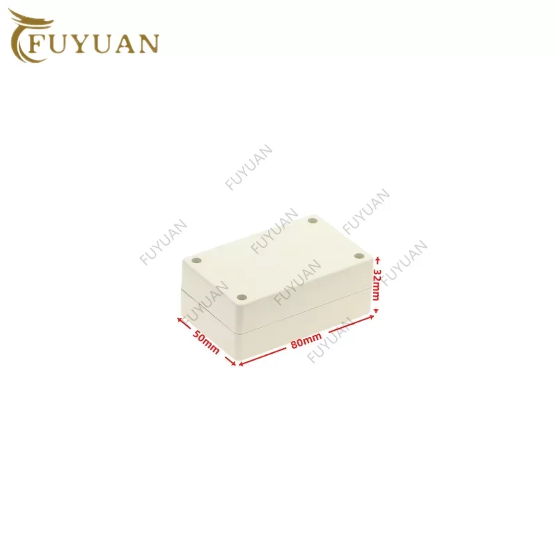 1pcs 80x50x32mm Plastic electronic instrument junction box power module case through circuit board installation Boxes