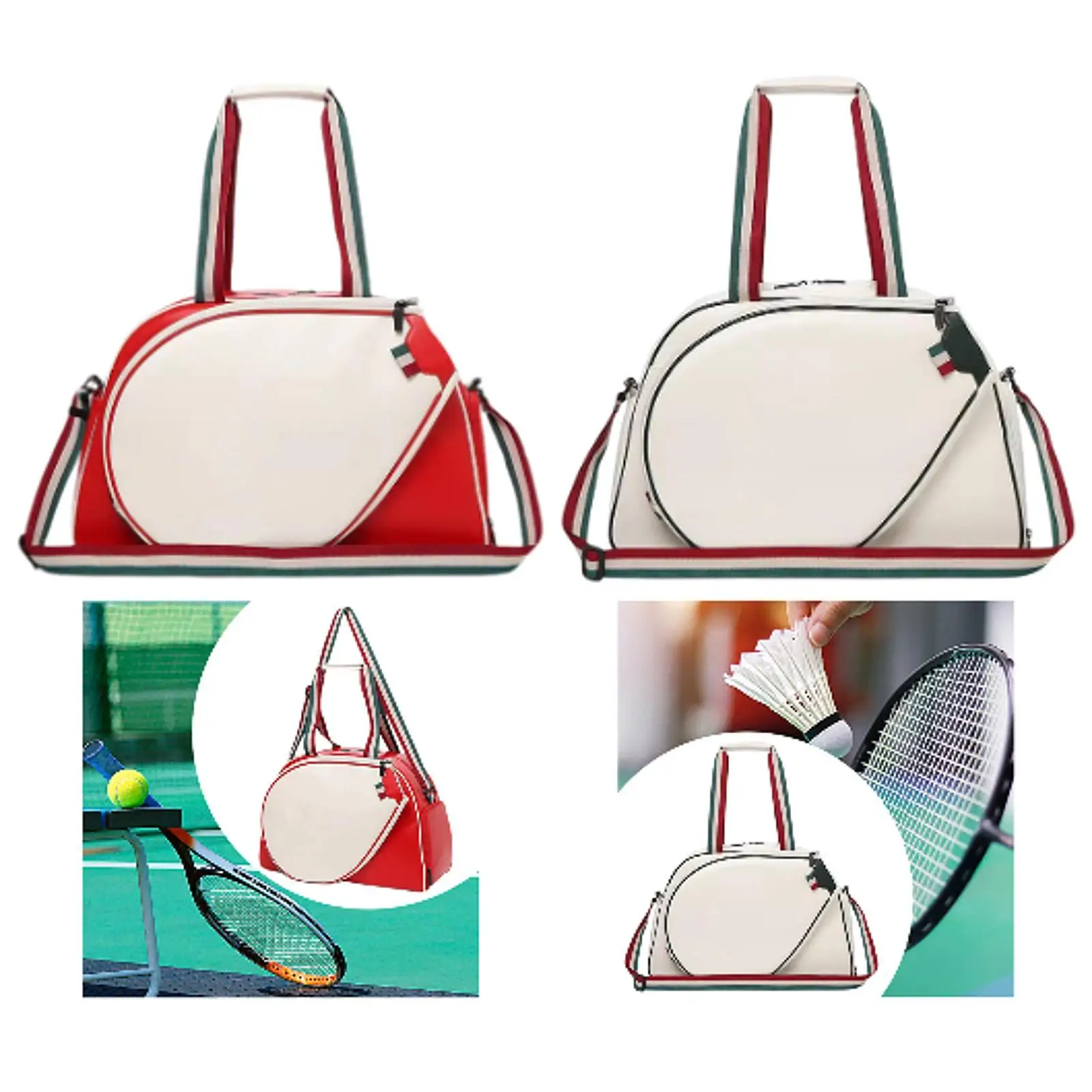 Tennis Bag Storage Women Men Players Beginners Equipment Tennis Racket Bag