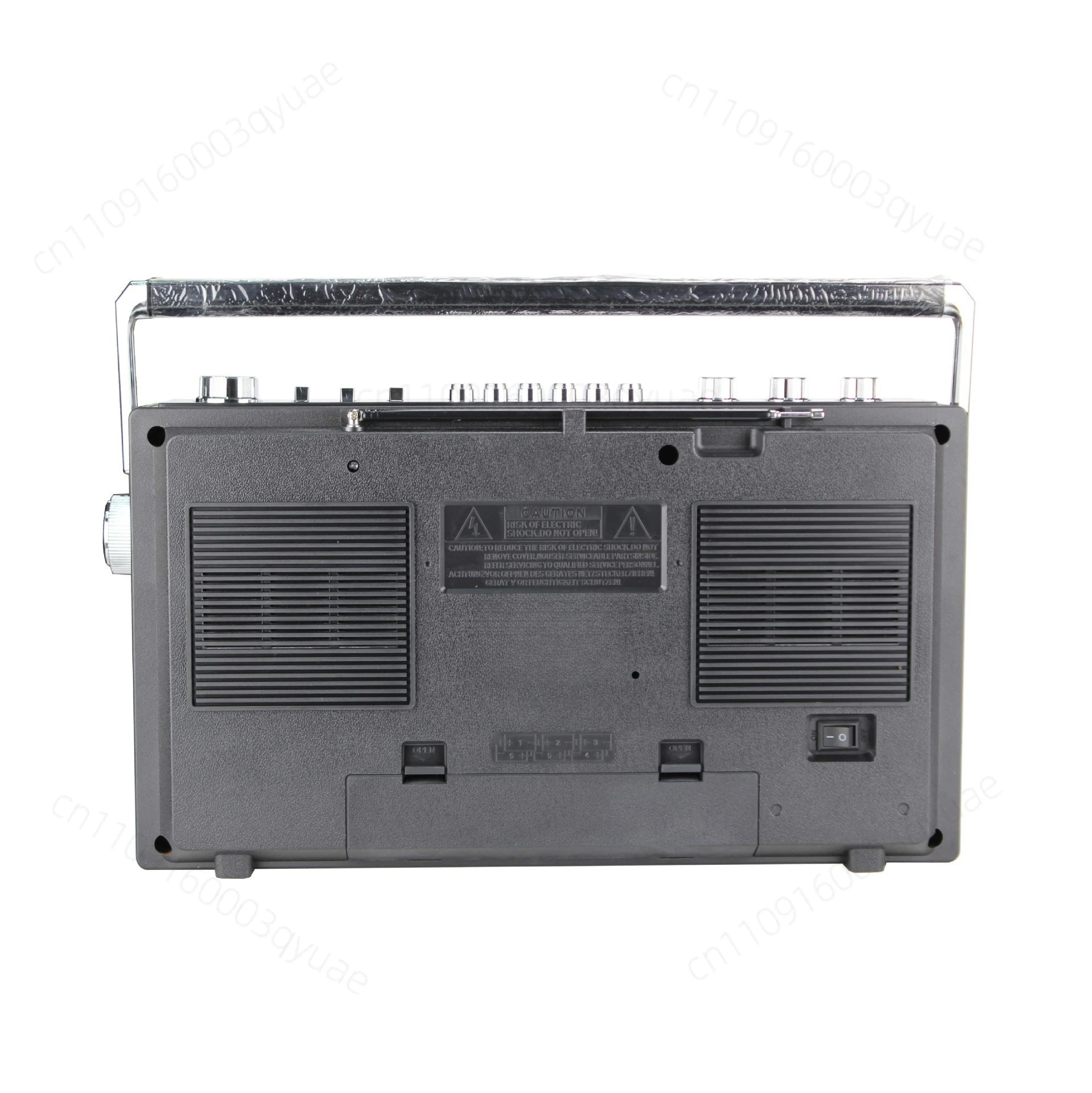 Multi-band tape recorder FM radio  Multifunctional tape recorder Dual speakers Desktop recorder Built-in battery