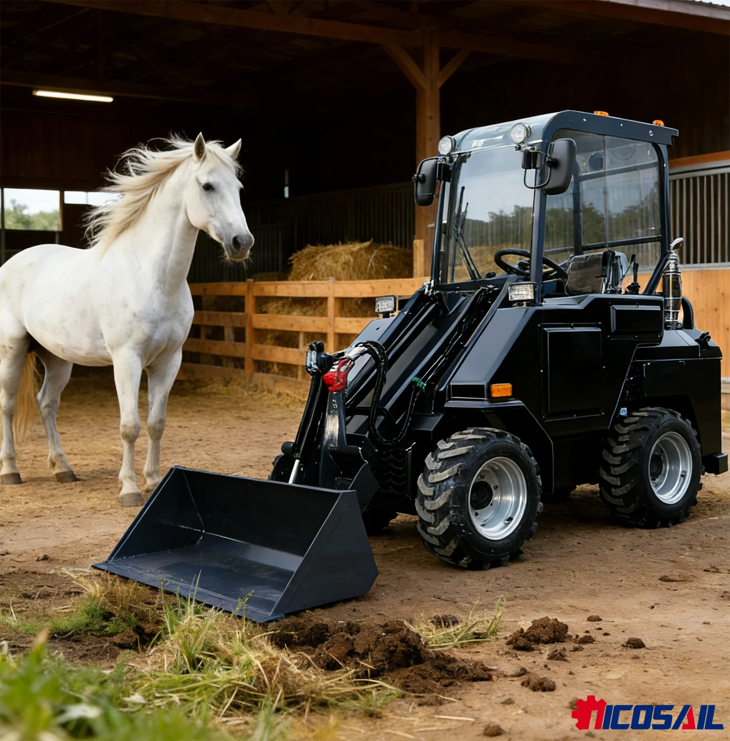 

Telescopic Loader EPA CE Certified for Earthmoving & Loading mini wheel loader for sale