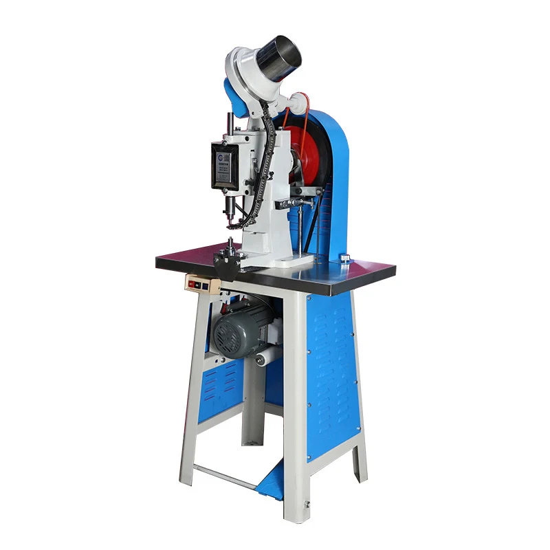 

Automatic Electric Eyelets Riveting Punching Machine for Clothes Hats New Condition Hollow Nail Riveting Machine Mechanical