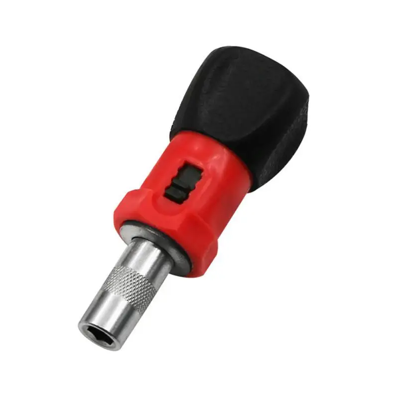 Screw Tools Anti-slip 180° Rotation Magnetic Screwdriver Mini Save Effort Screwdriver Ratchet Device Reinforcement