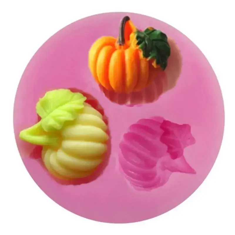 

Pumpkin Creative Shape Fondant Molds Silicone Cake Mold Molds Chocolate Moulds Halloween Pumpkin Cake Decor Bakeware Baking Mold