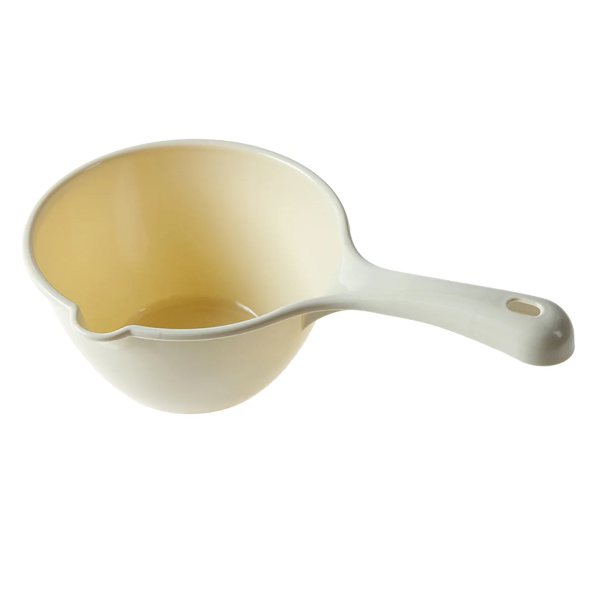 Useful Tool for Every Family Practical Household Item Water Scoop Ladle Dipper Take Bath Khaki Color Convenient Handle Home