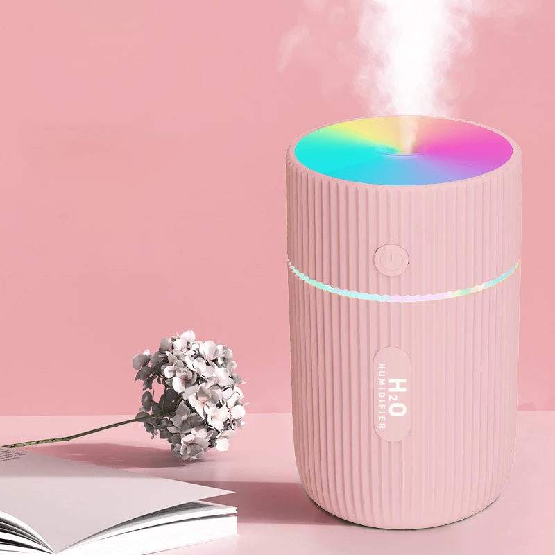 Humidifier แบบพกพา USB Ultrasonic Aroma Diffuser Cool Mist Maker Mini Air Humidador เครื่องฟอกอากาศสำหรับรถบ้านสำนักงาน