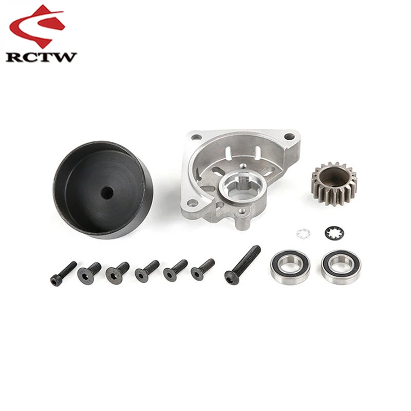 Metal Clutch Cup+clutch Frame+17T Gear for 1/5 ROVAN Kingmotor Hpi Hsp Baja 5B 5T 5SC KM ROFUN Engines Parts