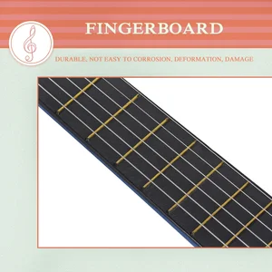 غيتار قيثارة صغير للأطفال المبتدئين آلة موسيقية خفيفة الوزن محمولة لعبة عنصر موسيقي هدية 6 سلاسل 21 بوصة أعلى 6 مبيعات للجيتار - رقم 6