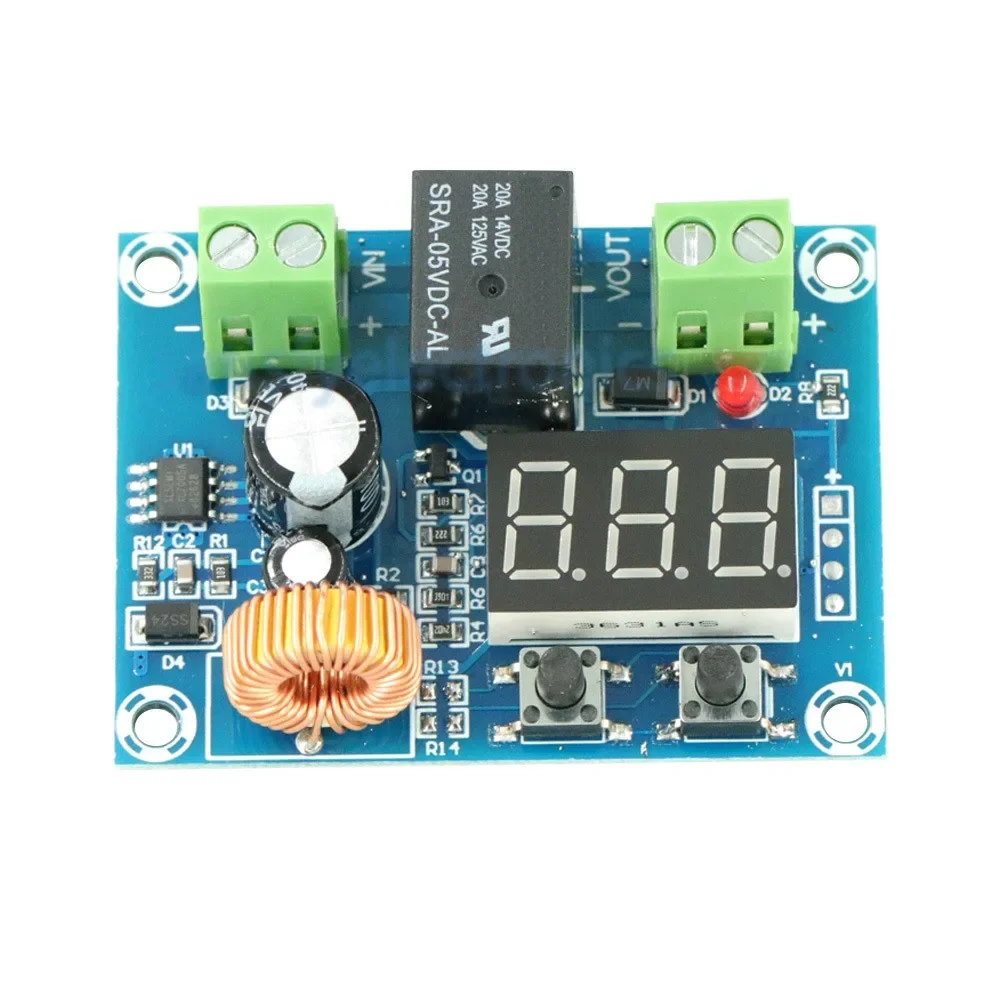 Módulo de protección de voltaje DC 12V-36V, protección de desconexión de bajo voltaje, Módulo de placa de protección de bajo voltaje preciso