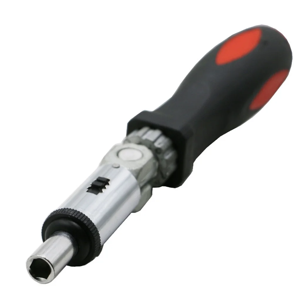 

1/4 Inch Bit Holder Screwdriver Set Handle 0-180° Adjustable For Hard To Reach Fasteners Hex Driver Tool Hand