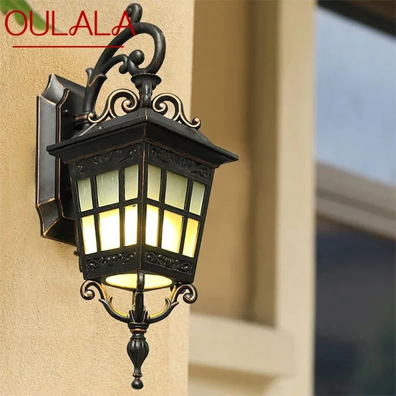 

OULALA Contemporary LED Outdoor Wall Lamps Electric Simplicity Waterproof Balcony Hallway Courtyard Villa Gate Hotel