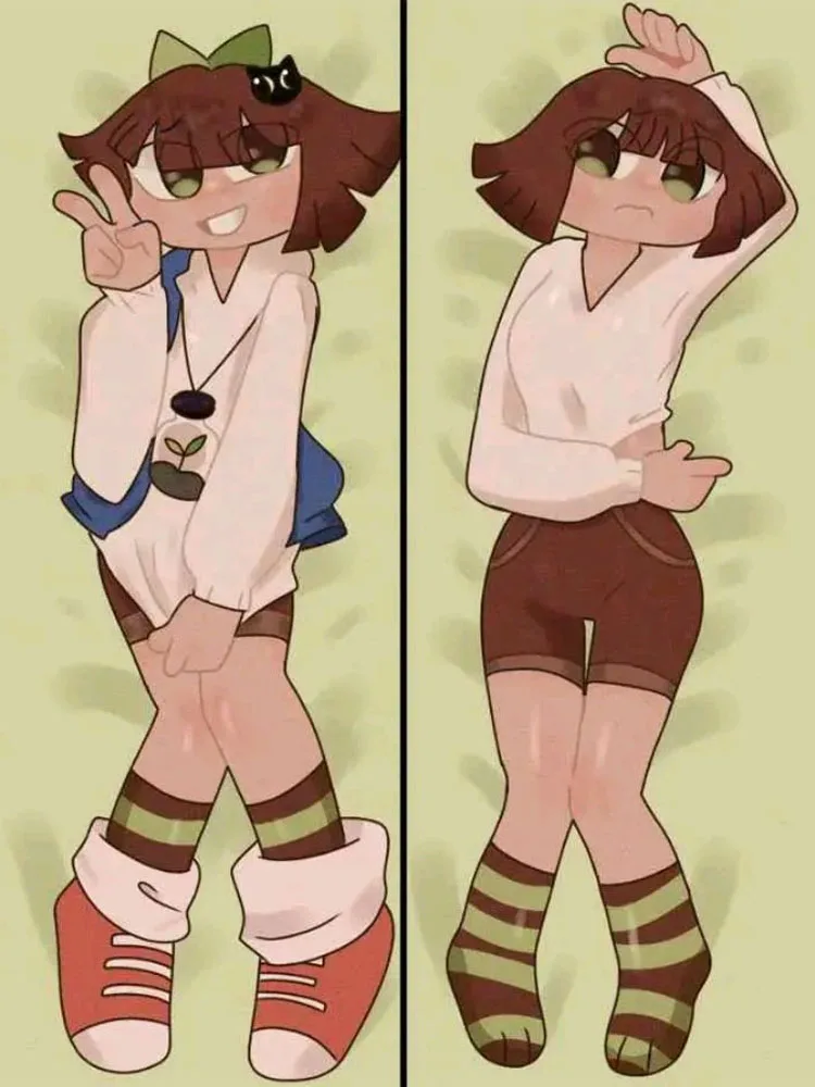 Anime Dakimakura Pillow Cover Spooky Month Double Sided Print Pillow Case 120cm-180cm Custom Cartoon Character DIY Home Decor