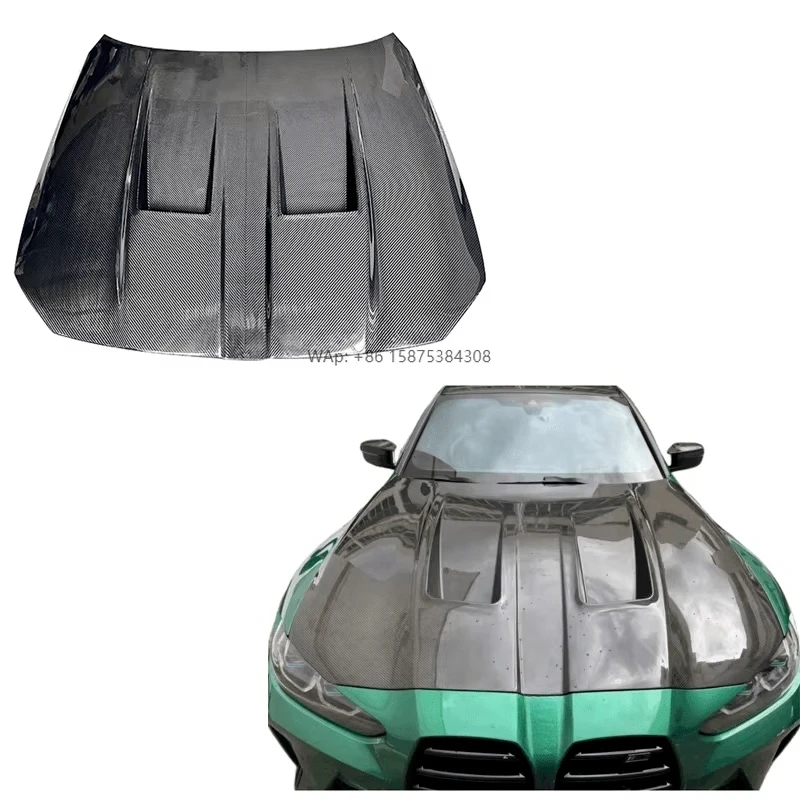 

Новинка 2020+, крышка двигателя из сухого углеродного волокна для передней части автомобиля, комплект аксессуаров, включая капот