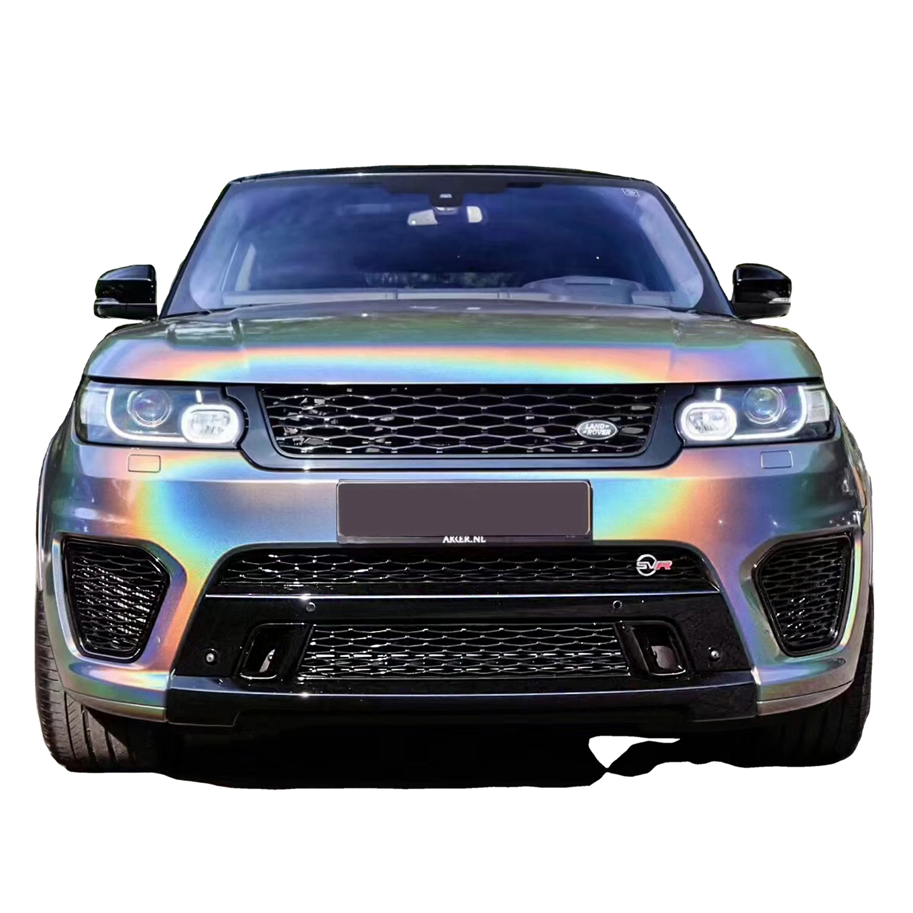 body kit with front&rear bumper plate exhaust pipe and air-inlet grille year 2014-2017 for LAND ROVER RANGE ROVER SVR