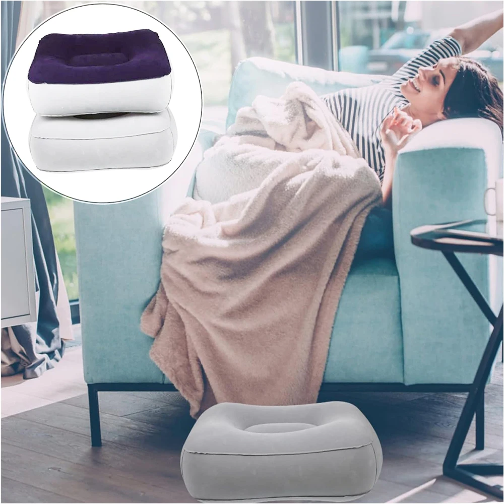 Flight Sleeping Footrest Rest Taburete On Airplane Car Bus Adjustable Kids Inflatable Travel Sleep Resting Taburete