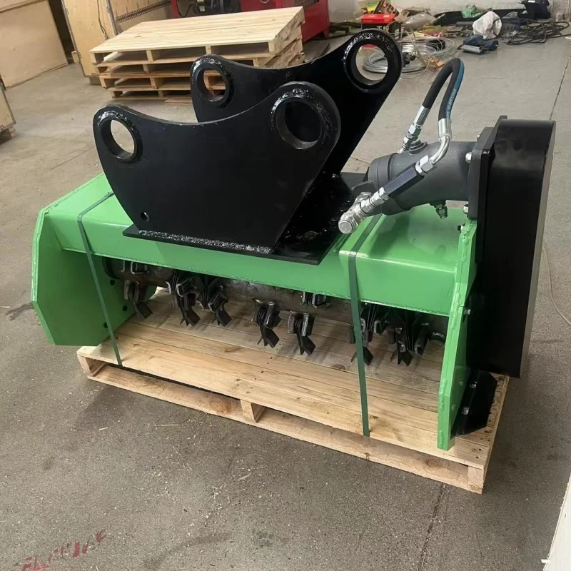 맞춤형 굴삭기 부품 잔디깎이 고효율 잔디 분쇄기 유압 플레일 모어 굴삭기 멀처