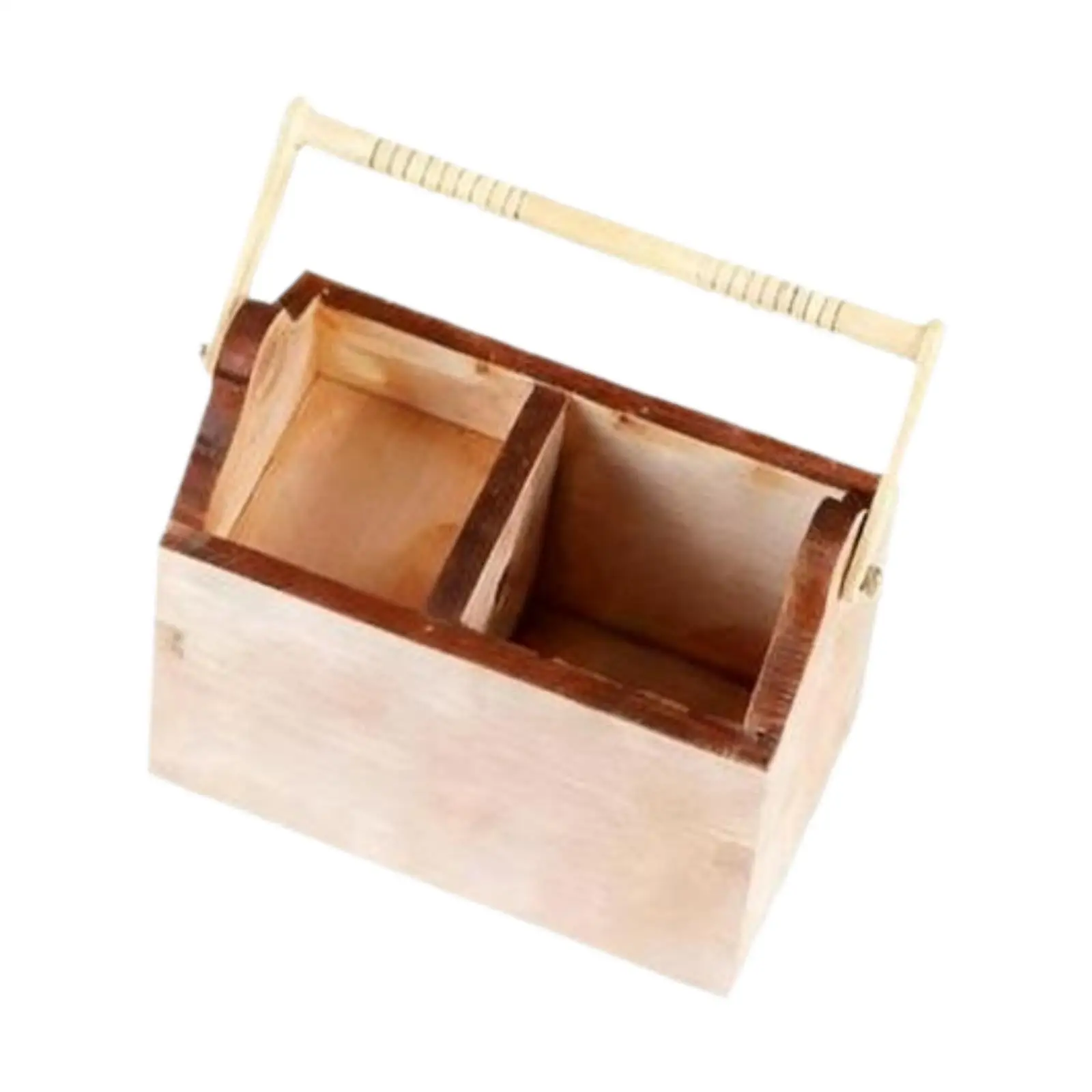 Boîte à outils pour maison de poupée, modèle de scène Miniature, petites Collections en bois pour enfants, jouets de simulation réalistes, accessoires pour maison de poupée, 1/12