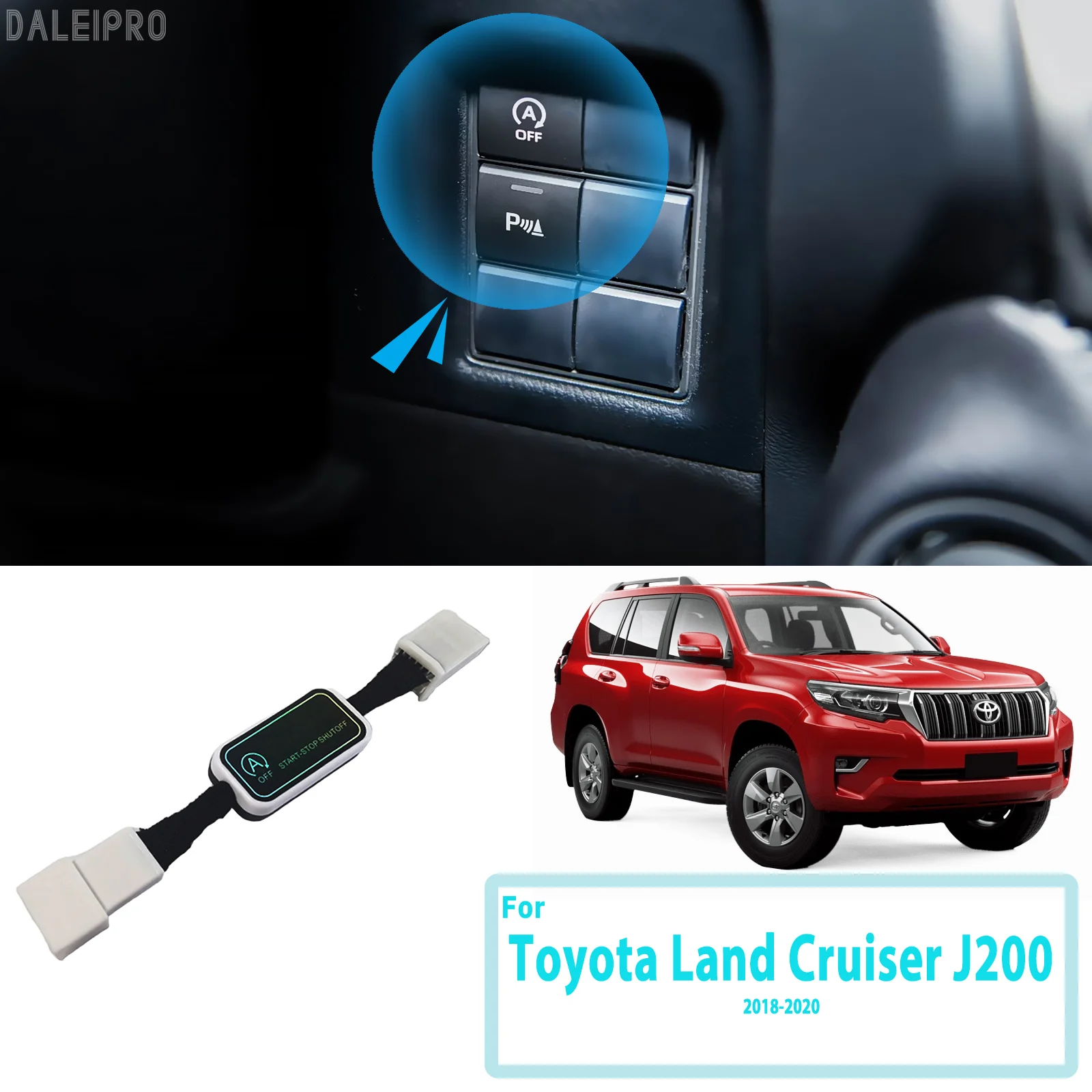 

For Toyota Land Cruiser J200 2018-2020 Automatic Stop Start Engine System Disable Smart Shut Down Car Auto Start Stop Eliminator