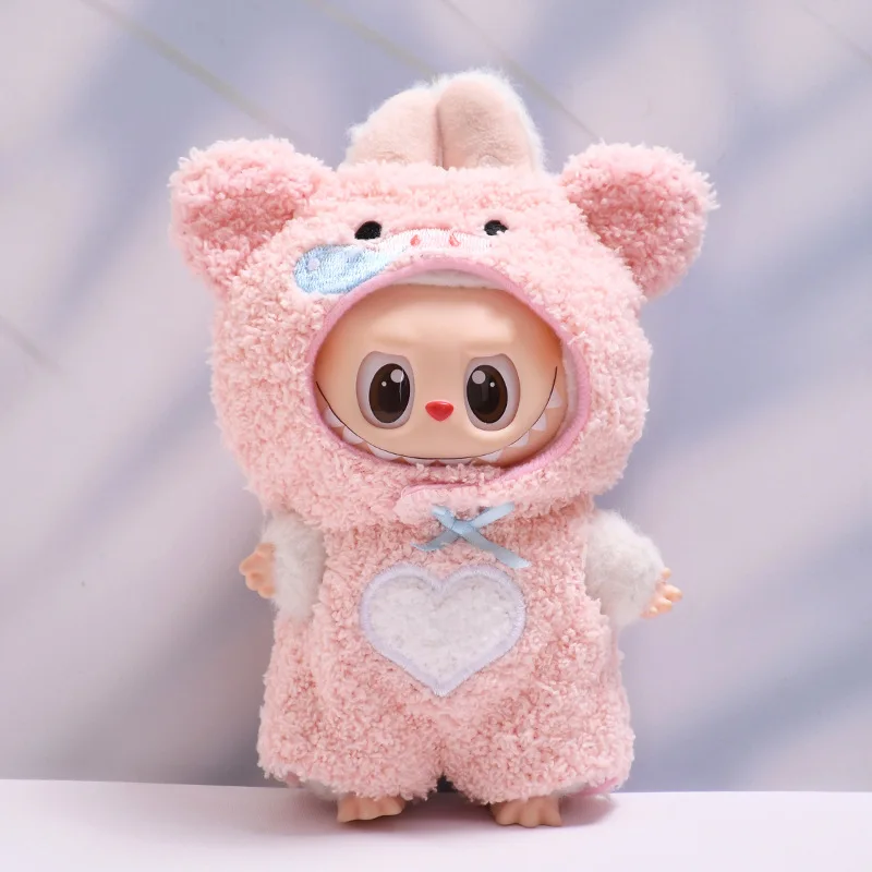 

Только кукольная одежда, кулон поколения 1, 2, и 3, одежда Labubu, плюшевые комбинезоны с маленькими животными, замена кукольной одежды Labubu