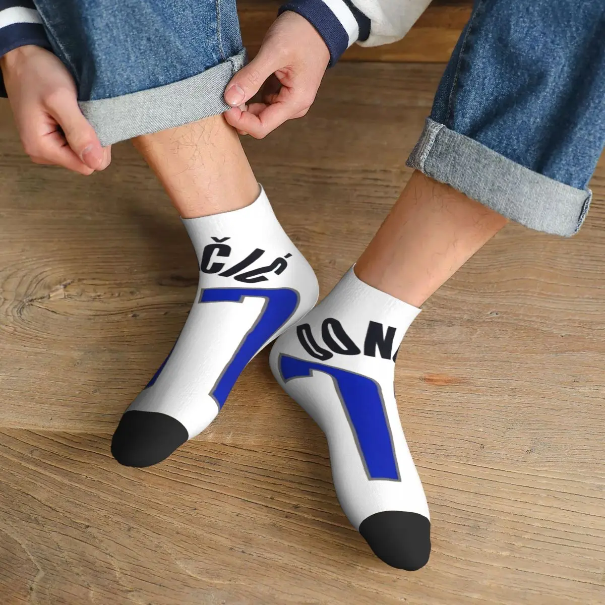 

Носки Luka Doncic, впитывающие пот чулки в стиле Харадзюку, всесезонные носки, аксессуары для мужчин и женщин, подарки