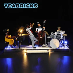 YEABRICKS LED Light Kit for 21334 Jazz Quartet Building Blocks Set (NOT Include the Model) Bricks Toys for Children