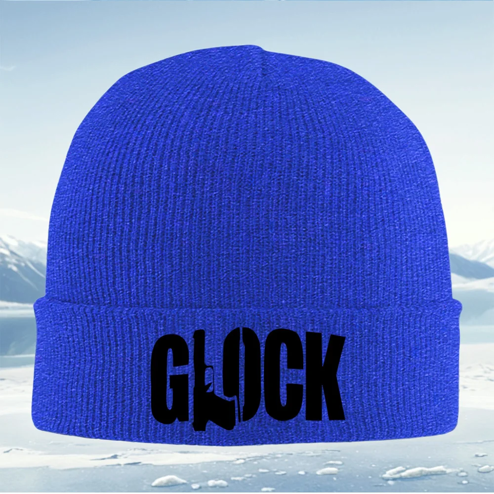 Dark black blank background abstract Men Women Unisex Knitted Hat Beanie Pullover Cap Winter Thermal Warm Christmas Outdoor Cycl