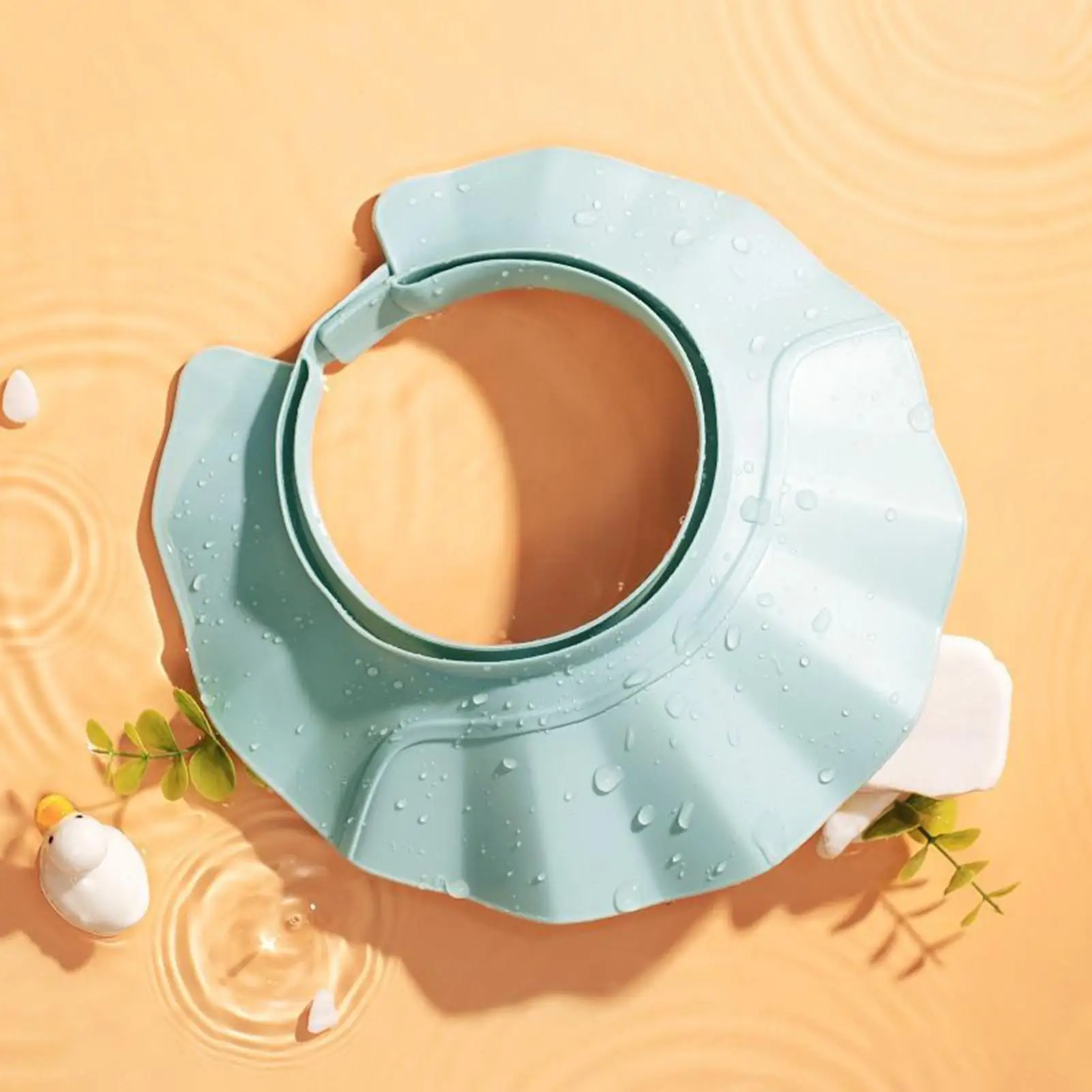 Baby Hair Washing Shield Adjustable Head Eye Ear Protection Shower Hat Baby Bath Visor for Washing Hair for Toddler Children