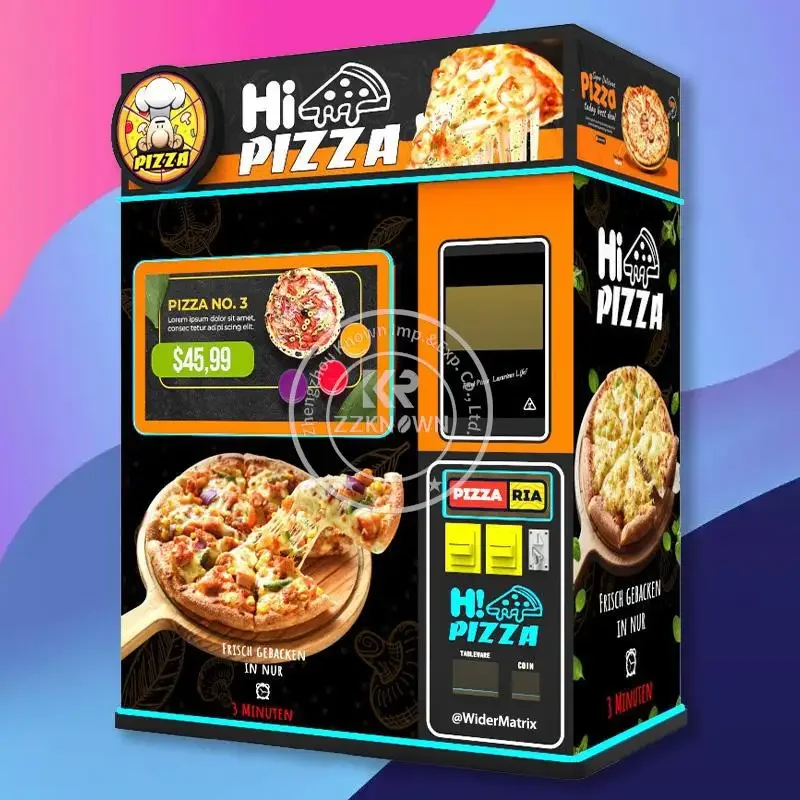 Fully Automatic Smart Pizza Vending Machine Prices Made In China Hot Self-service Pizza Small Vending Machine for Sale Machines