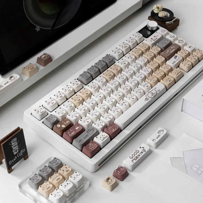 High aesthetic MOA five sided thermal sublimation compatible mechanical keyboard