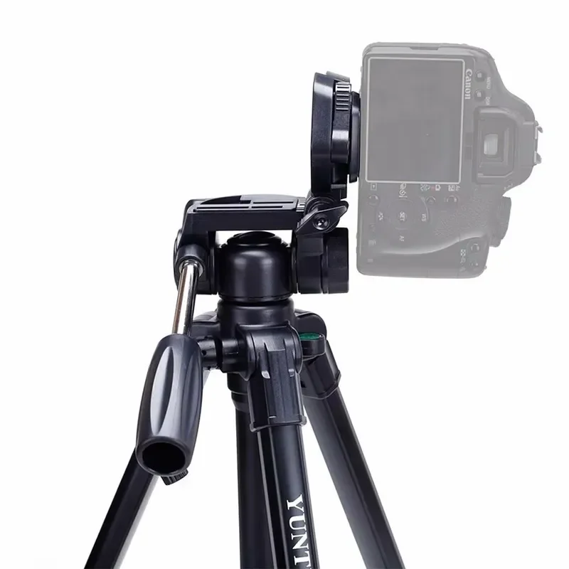 Professional Portable Aluminum Tripod With Damping and Bag for DSLR Cameras VCT-691