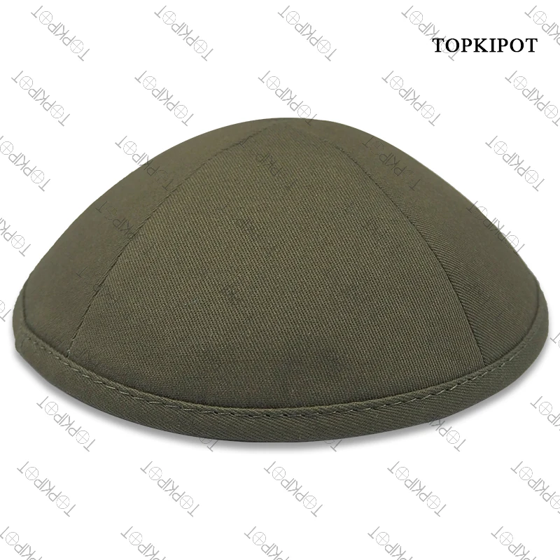 

Army green Yarmulke Brit Milla Deluxe Satin-Satin Wedding Kippah Ethnically Elegant Hat for Marriage and Weddings