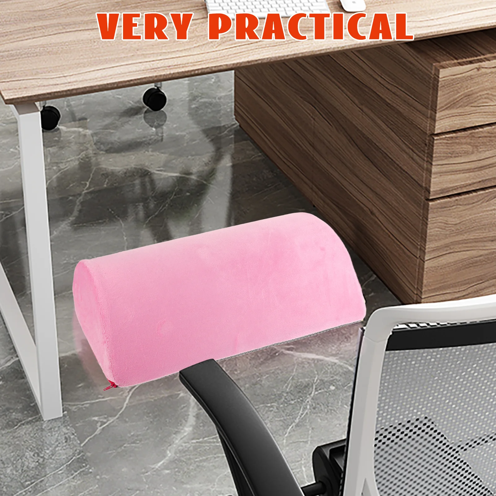 

Memory Foam Foot Rest Office Home Use Under Desk Cushion Foot Holder Pillow Relax Office Supplies