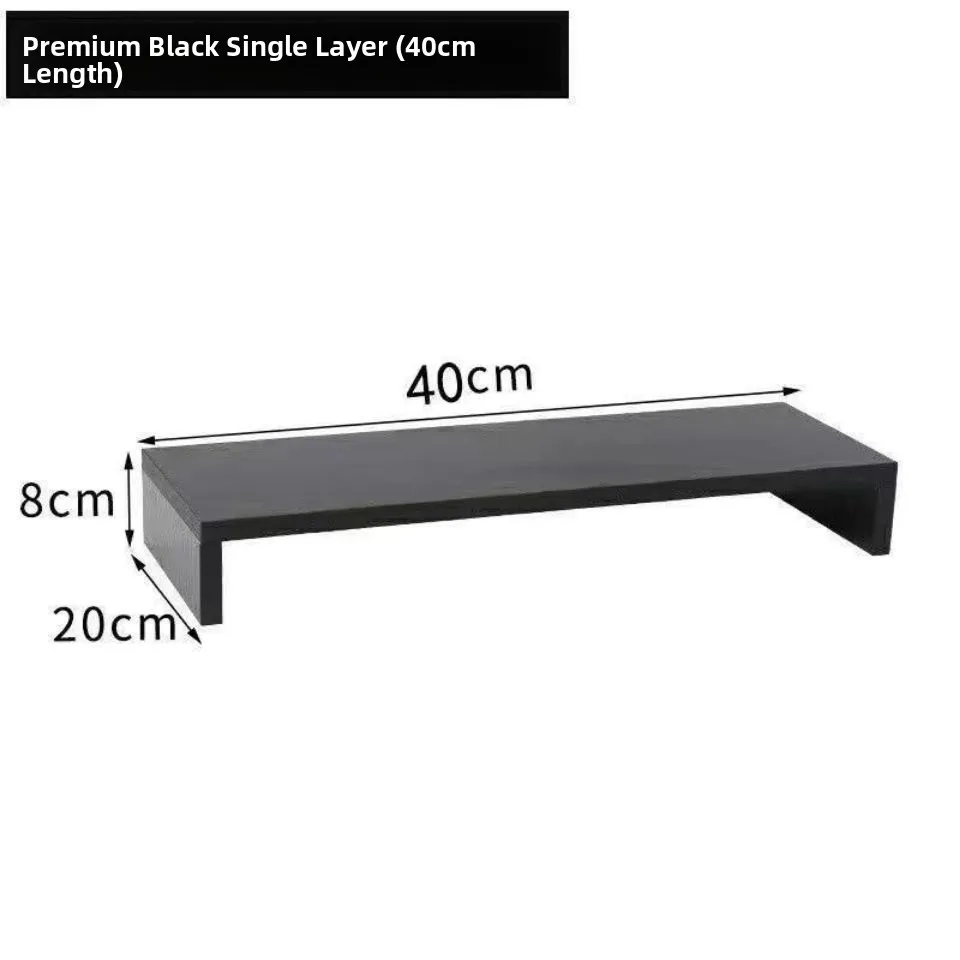 

Wooden Computer Stand Laptop Riser Heat Dissipation Desktop Wooden Base Table Keyboard Support Frame Aluminum Alloy Material