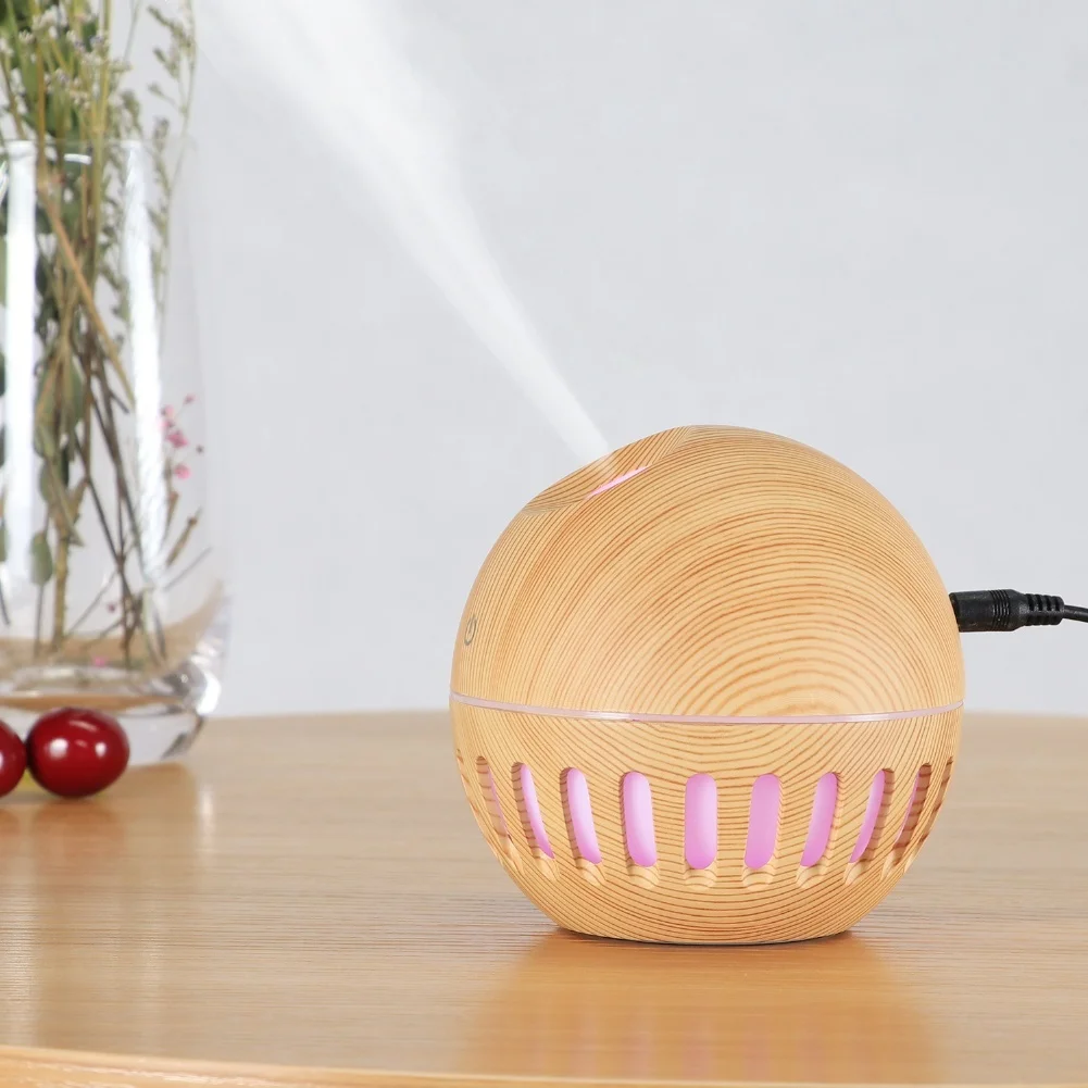 

Home Humidifier 130ml Car Essential Oil Humidifier With Colorful Lights Indoor Air Quality Improver Household Small Atomizer
