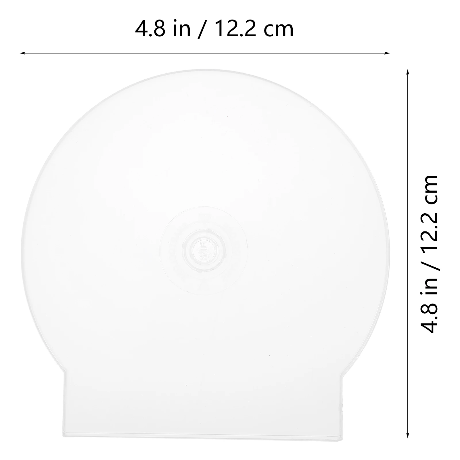 

20pcs CD Box Optical Disc Storage Case Plastic Container Wear Resistant Absorption Protective Craftsmanship Practical
