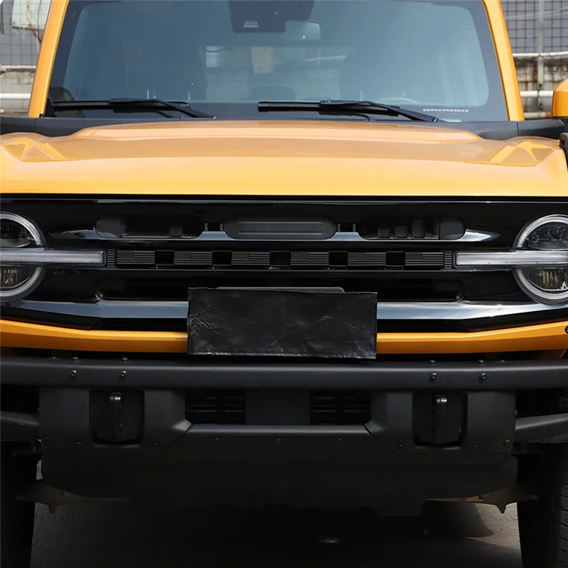 

Передняя решетка с буквенным эмблемой, накладка для Ford Bronco 2021-2024, обновленный передний значок, внешние аксессуары