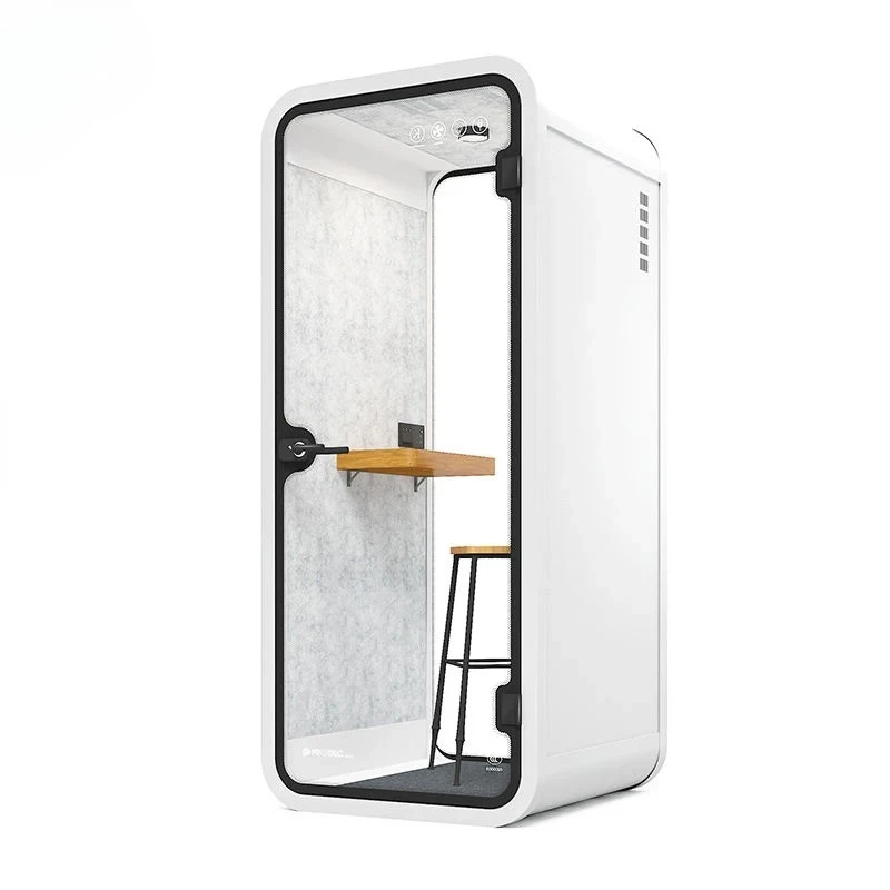 

Готовая офисная звукоизолированная кабина-капсула, современная малогабаритная алюминиевая телефонная будка, 3-комнатная транспортная кабина