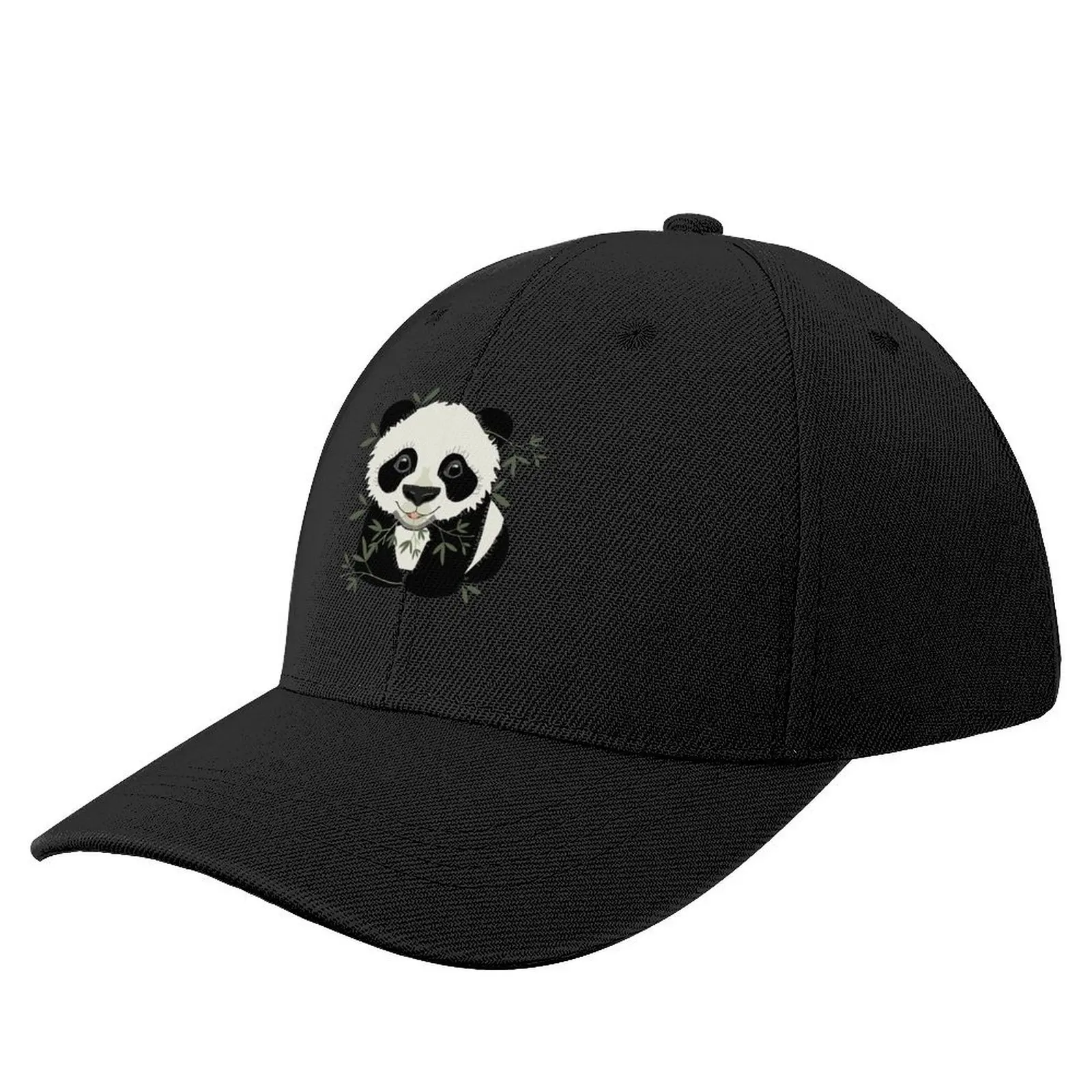 

Panda Baseball Cap Vintage Sun Cap Snap Back Hat Designer Man Women's