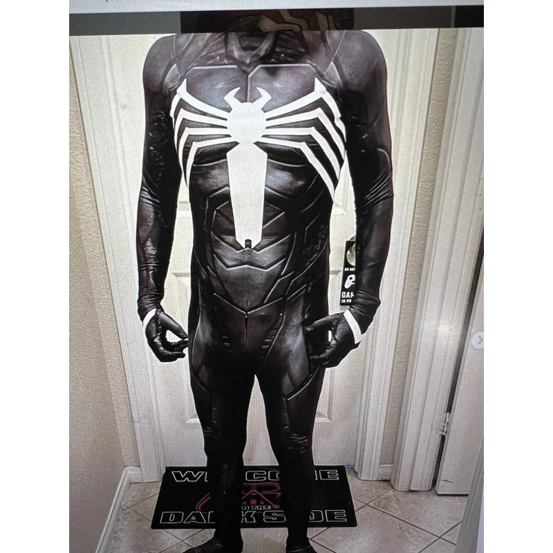 

Хэллоуин бессонница паук 2 Venom косплей костюм мужской супергерой зентай боди для взрослых комбинезон