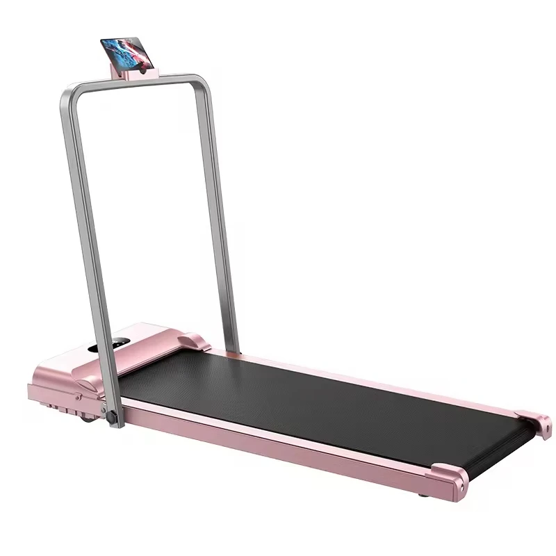 Gym Equipment LED Walking Pad Machine Foldable Home Fitness Smart Wireless Control Electric Treadmills Mini Walking Pad