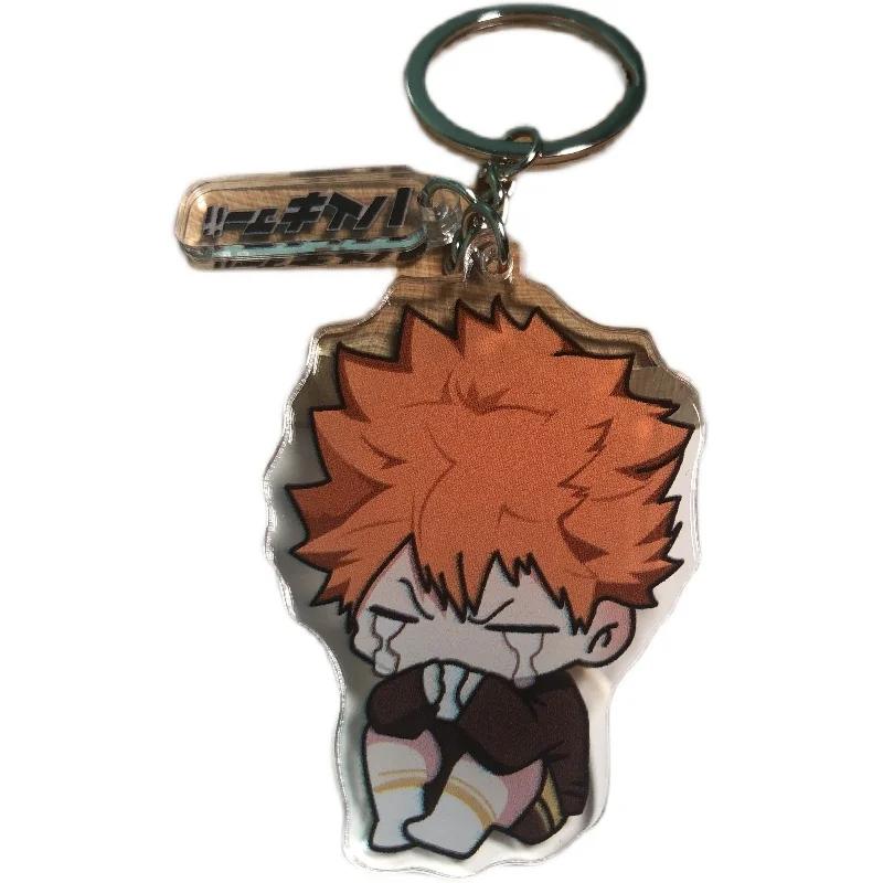 Anime Haikyuu!! Shoyo Hinata Tobio Kageyama Sugawara Koushi Cosplay Acrylic Keychain Interlayer Pendant  Ambitus