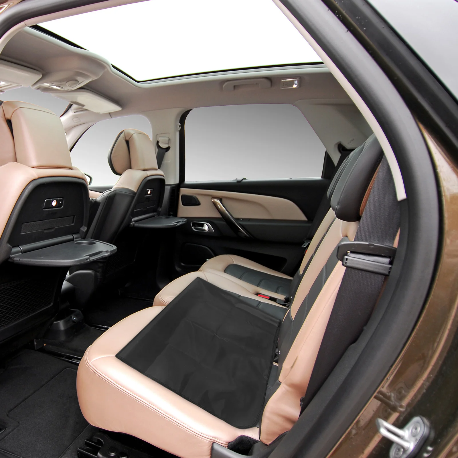 

Bench Seat Cover Waterproof Anti Oil Car Interior Accessory Easy Clean Full Coverage Protector Bench Car Seat Cover