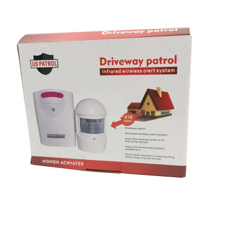 Split Wireless Infrared Store Welcome Device Dingdong  To Induction Doorbell Anti-theft Alarm