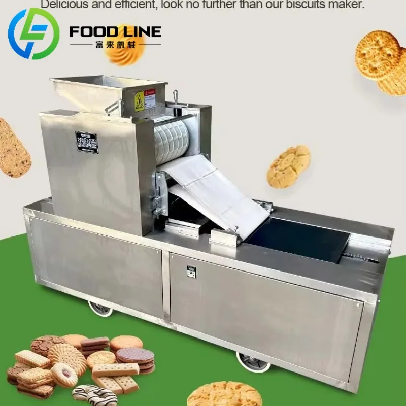 Maschine zum Formen von Lebensmitteln, Keksformmaschine, hochwertige Maschine zum Formen von knusprigen Keks aus Walnusskeksen