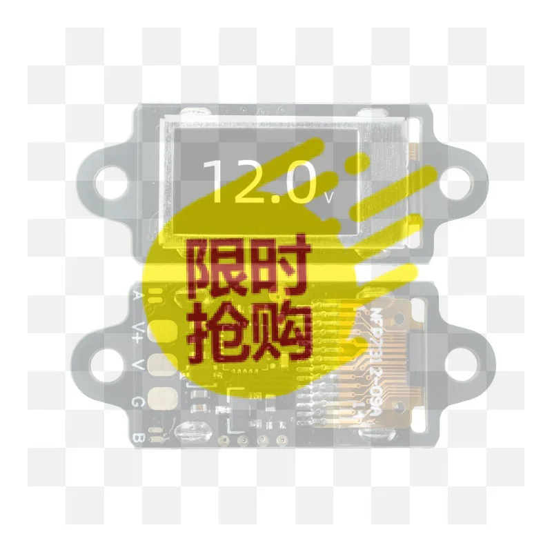 【BA】DC 0-30V 12bit Ultra-Thin Mini Digital Voltmeter With 0.5-inch OLED Display Voltage Meter With Shell