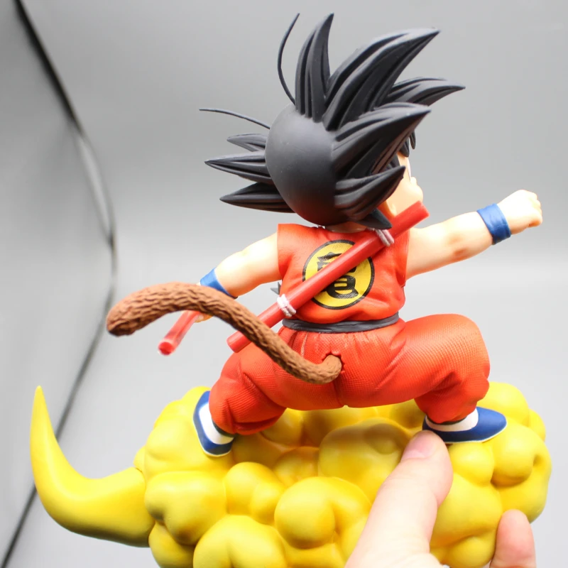 Dragon Ball Z figurka Anime dziecko syn Goku Z chmurą figurki Anime Super Saiyan syn Goku Gk statua figurka lalka zabawka prezenty